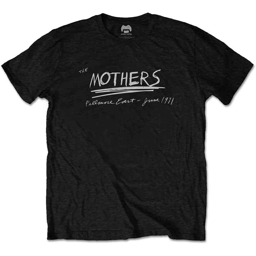 Frank Zappa - Filmore East Heren Tshirt - Zwart